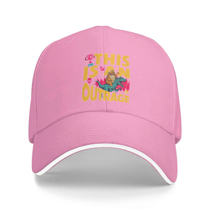 Summer This Is An Outrage Princess Donut Cat Dungeon Crawler Carl Baseball Cap