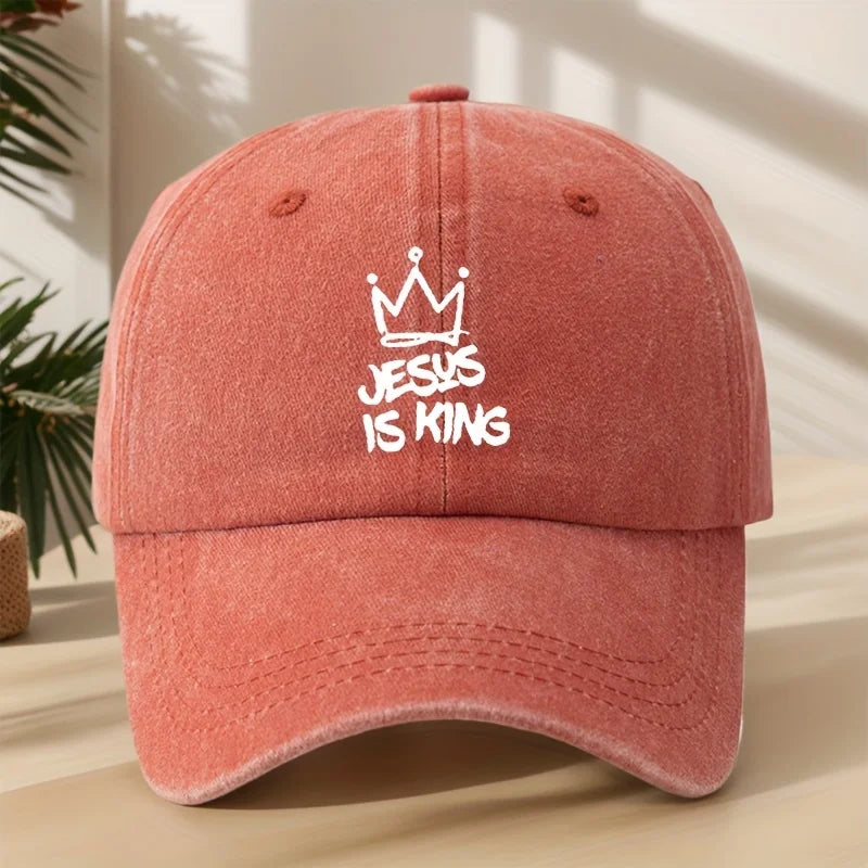Crown Patterned Baseball Cap