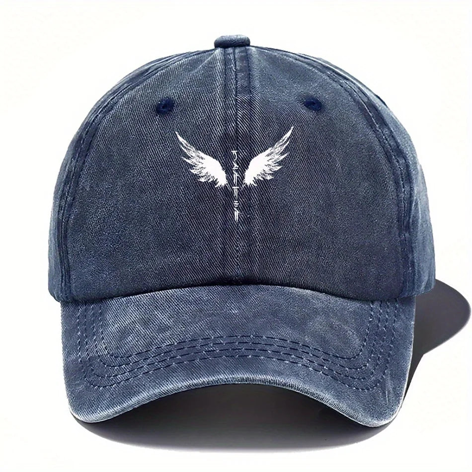 Classic Feathered Totem Print Baseball Cap