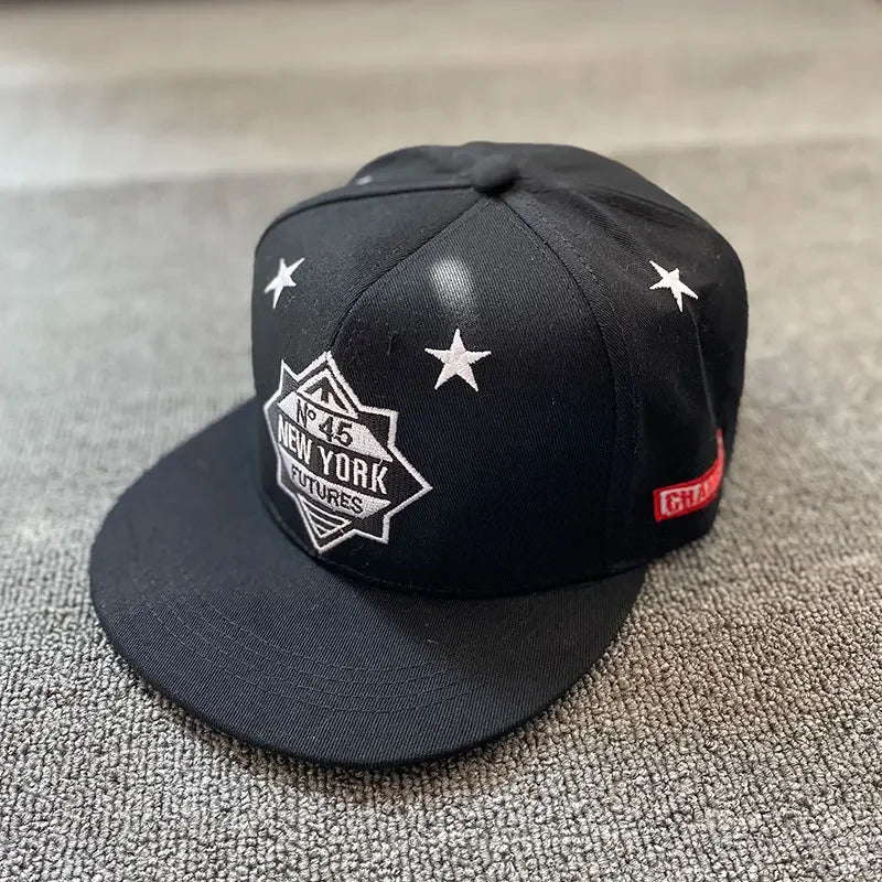 Letter Embroidery Hip Hop Caps For Men Women Fashion Cool Snapback Hat