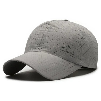 Summer Breathable Mesh Quick Drying Men Women's Baseball Cap