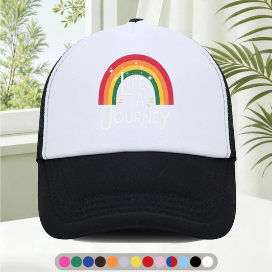 Fashionable and Versatile Sponge Mesh Cap Baseball Hat