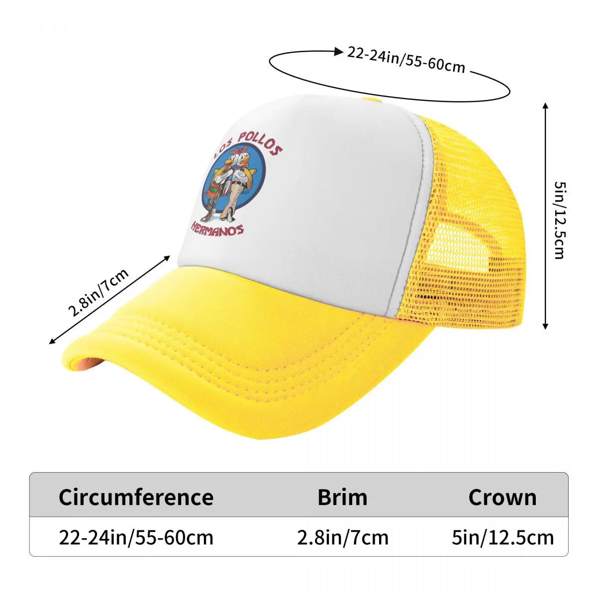 Funny Los Pollos Hermanos Breaking Bad Chicken Brothers Baseball Cap