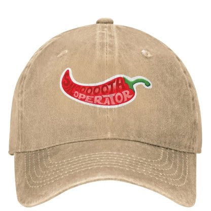 Smooth Operator- Denim Baseball Cap Carlos Sainz Running Hippie Hip Hop Hats Summer