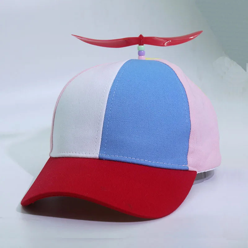 Helicopter Propeller Adventure Rainbow Bamboo Dragonfly Baseball Hat