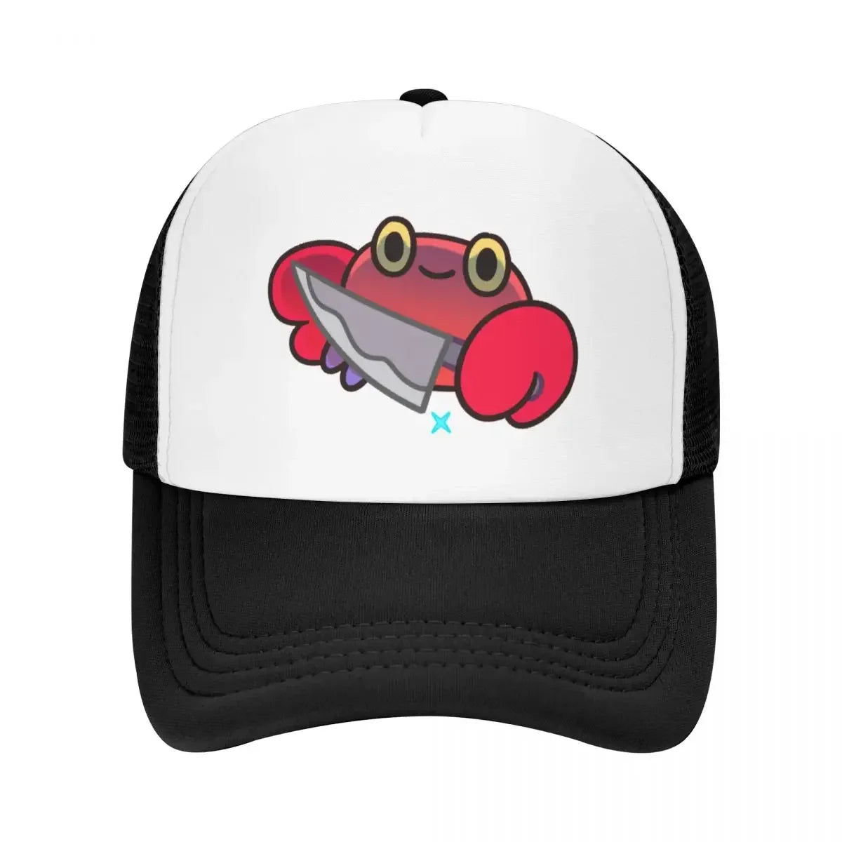 New Crabby Crab - Pattern Baseball Cap