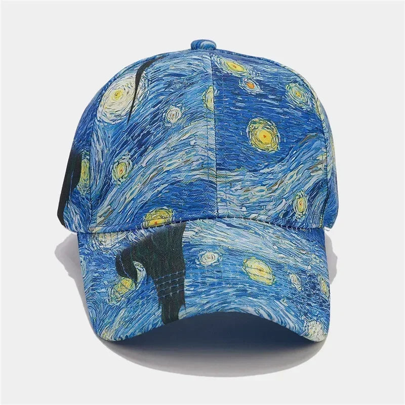 Four Seasons Polyester Print Casquette Baseball Cap