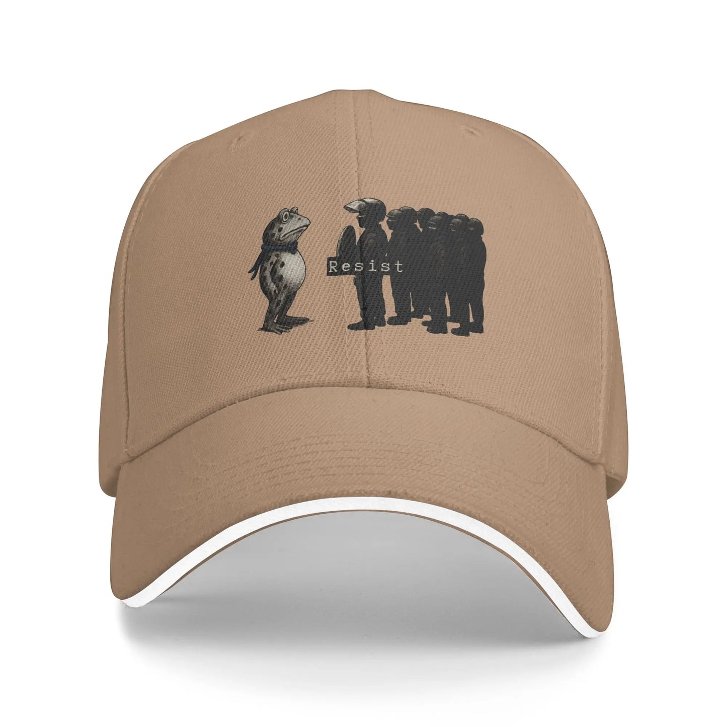 Portland Frog Resist Baseball Cap  Unisex Men Print Hip Hop