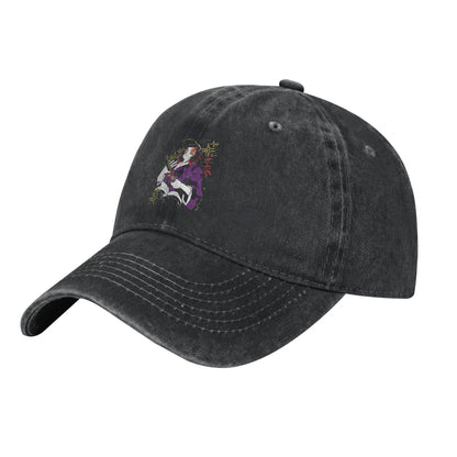 Demon Slayer  Multicolor Hat Peaked Women's Cap Kokushibo