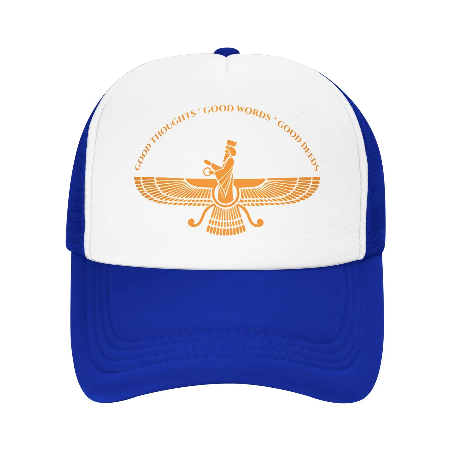Faravahar Zoroastrian Symbol Good Thoughts Good Words Iran Casual Baseball Cap