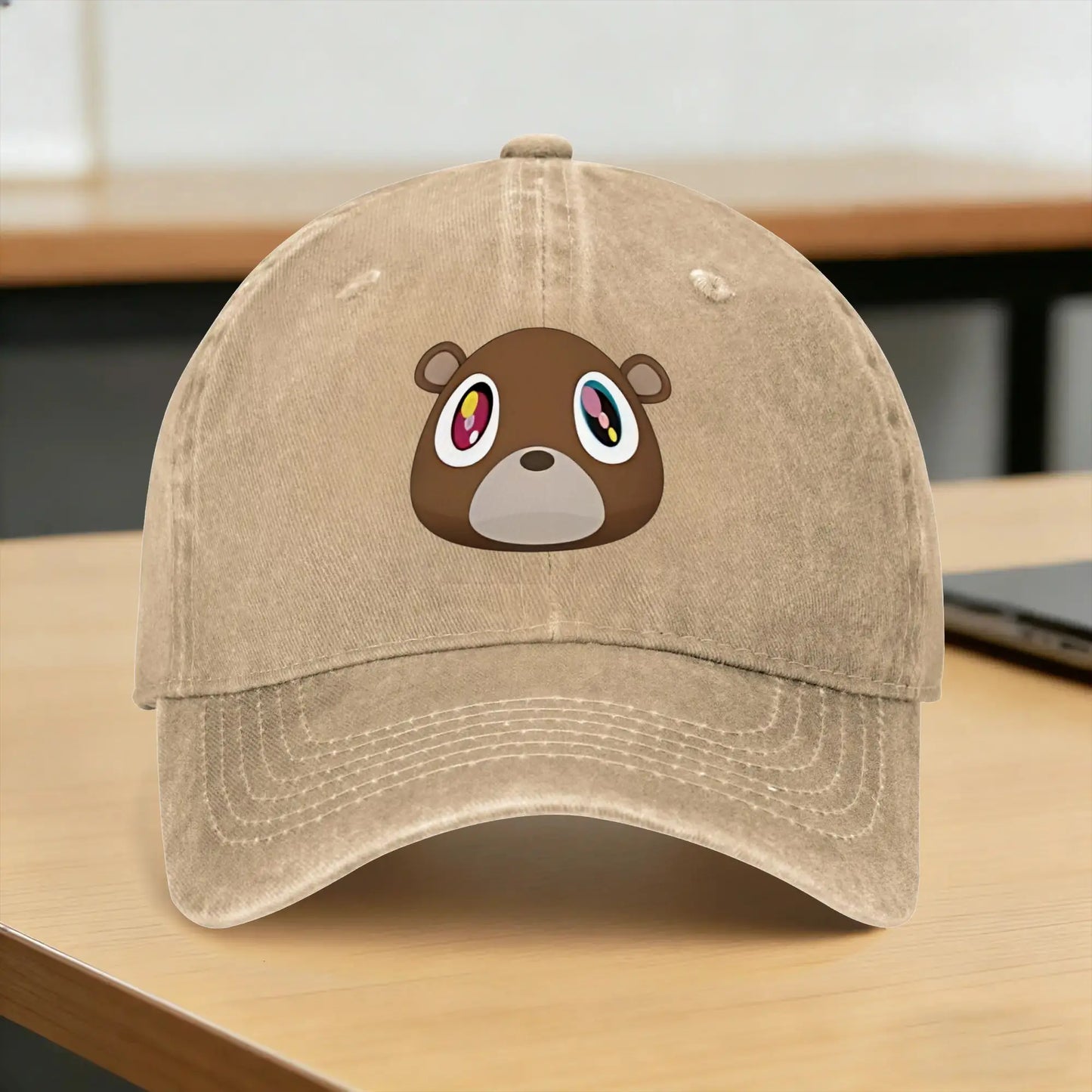 Graduation Bear Kanye West Casual Baseball Cap