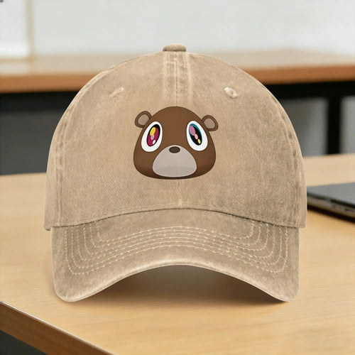 Graduation Bear Kanye West Casual Baseball Cap