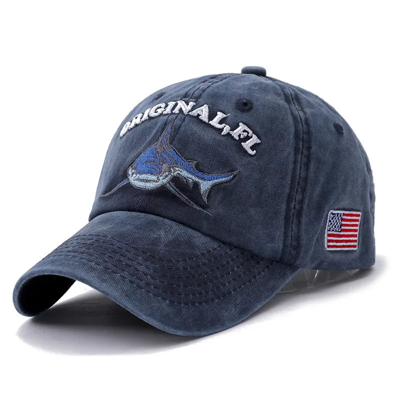 New High Quality Wash Cotton America Flag