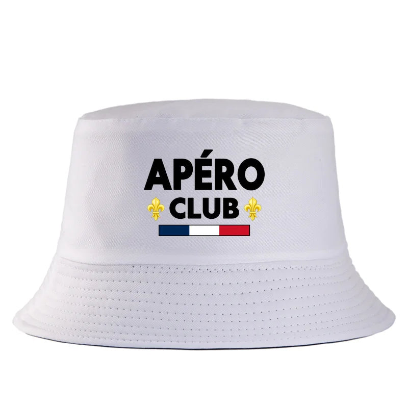 Fashion France Apero Club Bob Reversible Bucket Hat