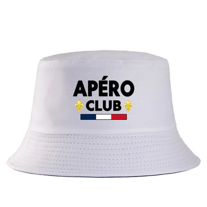 Fashion France Apero Club Bob Reversible Bucket Hat