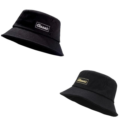 Men Women Big Head Bucket Hats Beach Oversize Sun Cap
