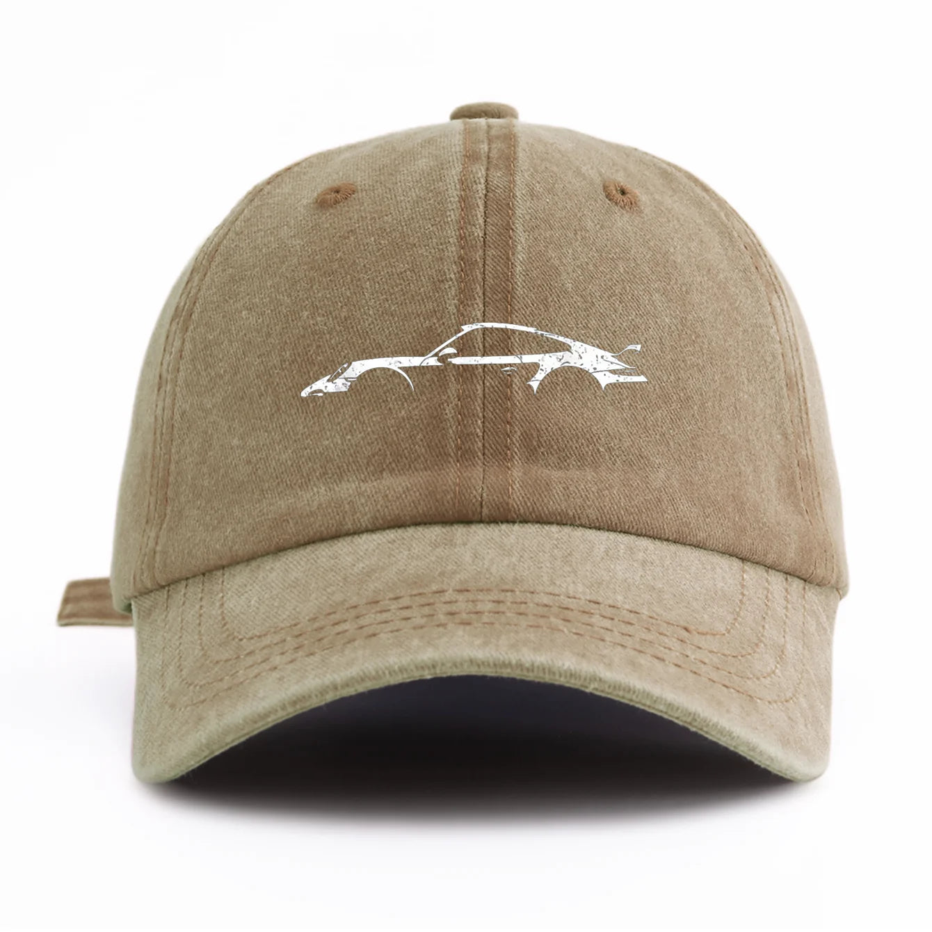 911 Print Washed Baseball Cap For Adults