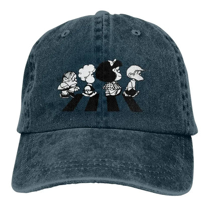 Her Friends Baseball Caps Peaked Cap Mafalda Cartoon Sun Shade Hats