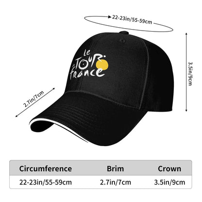 Tour De France Baseball Cap Fashion Men Womens Baseball Caps