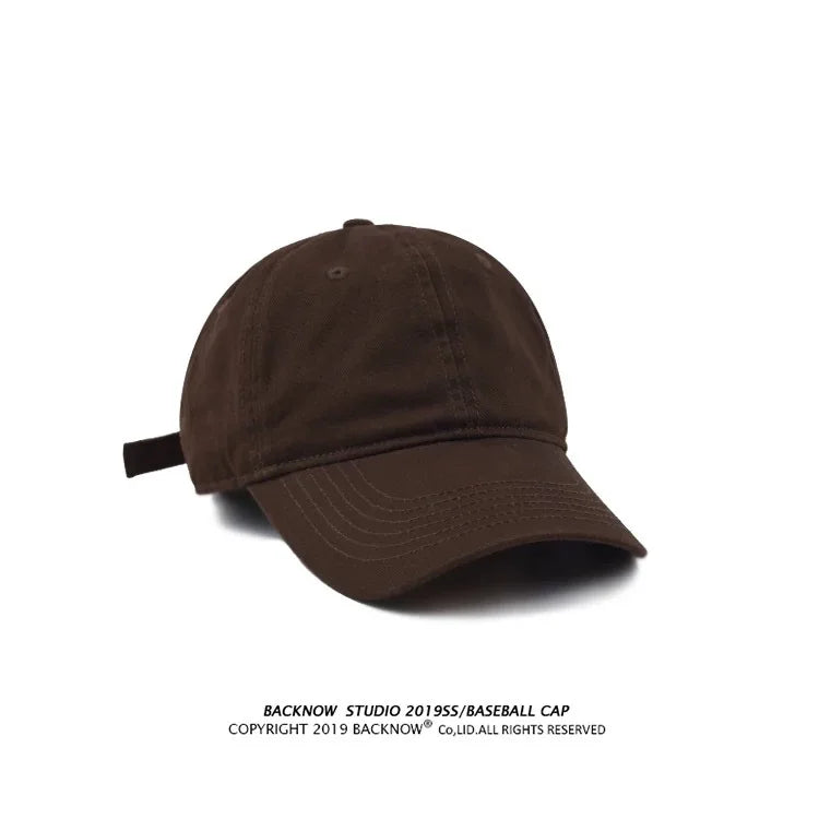 Men Women Baseball Caps Low Profile Basic Twill Cotton Hats