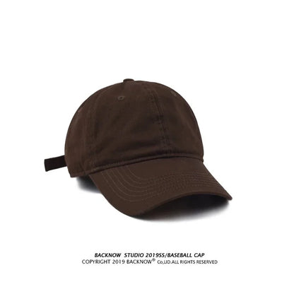 Men Women Baseball Caps Low Profile Basic Twill Cotton Hats