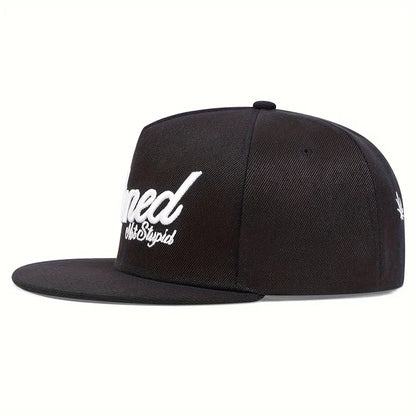 Unisex Stoned Letter Embroidery Hip-hop Hats Baseball Caps Snapback Caps