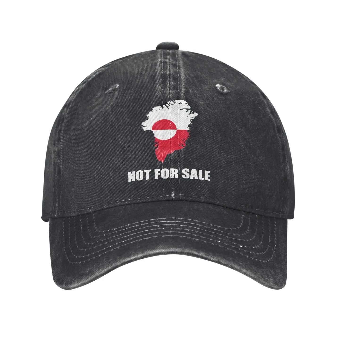 Greenland Is Not For Sale Baseball Cap Merch For Men Women