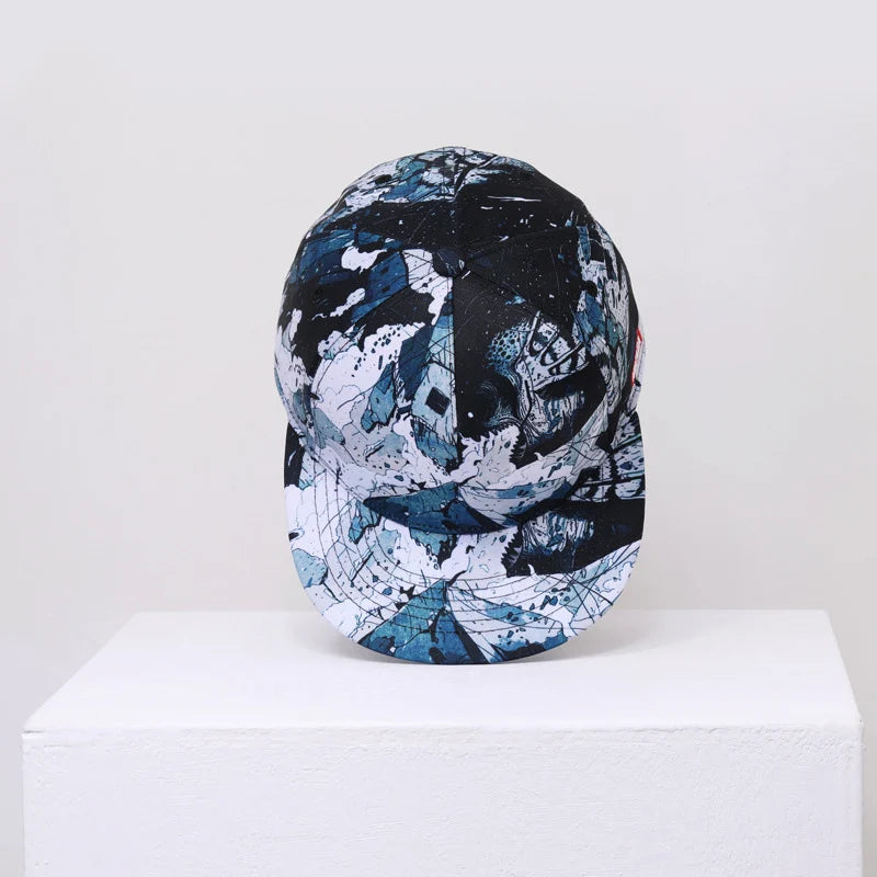 New Arrival Men Women Baseball Cap Graffiti Print Couple Snapback Hat