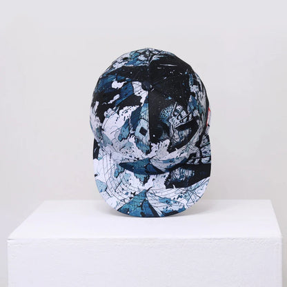 New Arrival Men Women Baseball Cap Graffiti Print Couple Snapback Hat