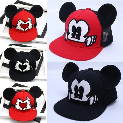 Cartoon Disney Mickey Mouse cute Animated Baseball Cap Snapback Caps