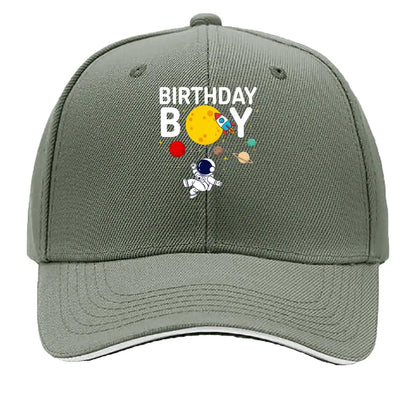 Astronaut Rocket Planet Moon Stars Space Cartoon Sandwich Baseball Cap