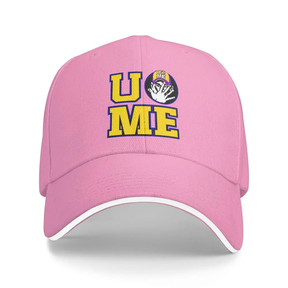Yellow Wrestling Cena John Printed Baseball Caps Men Woman