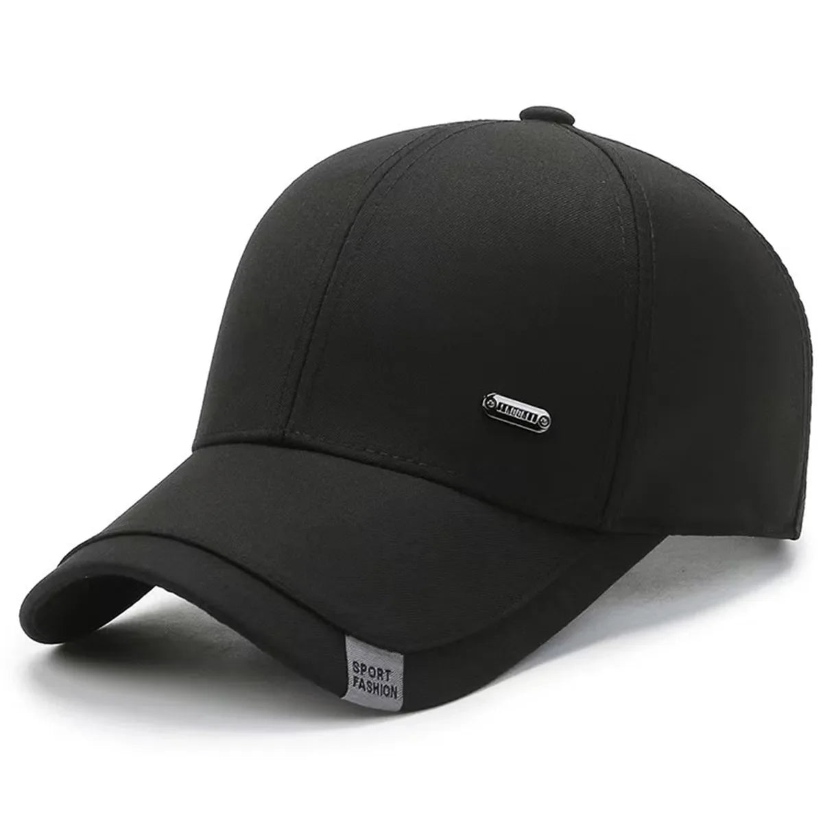 Unisex Small Iron Label Baseball Caps
