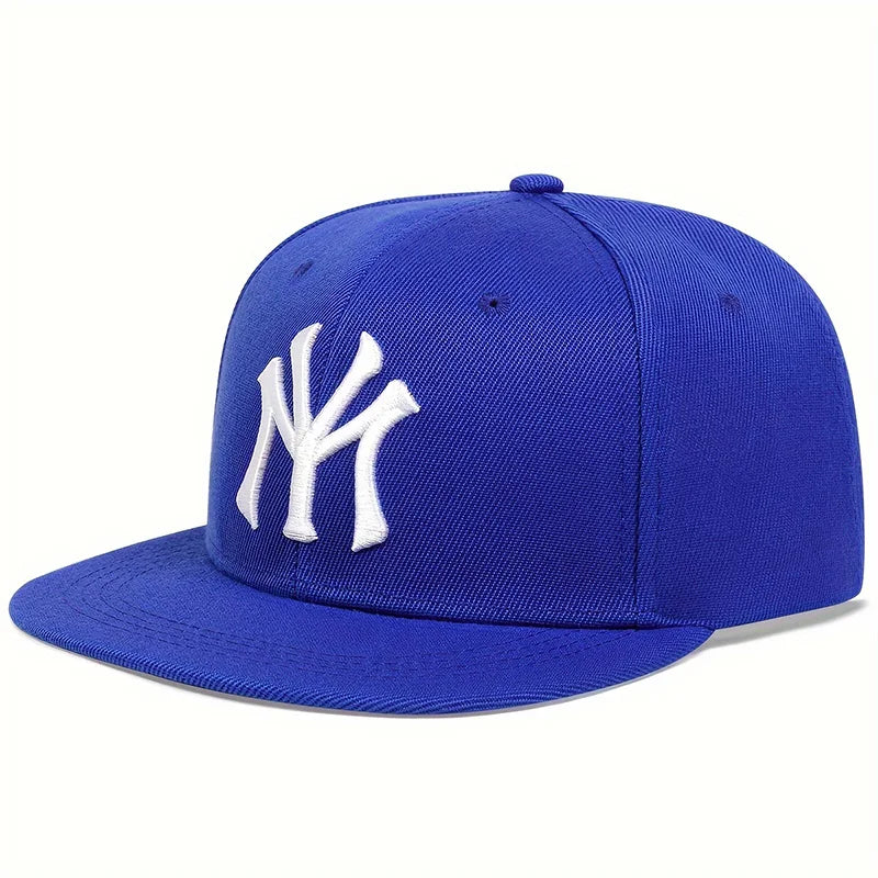 Unisex Letter Embroidery Snapback Caps Hip-hop Hats Outdoor