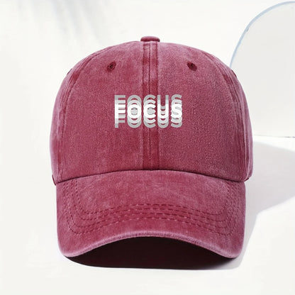 Classic Unisex Baseball Cap With "FOCUS"