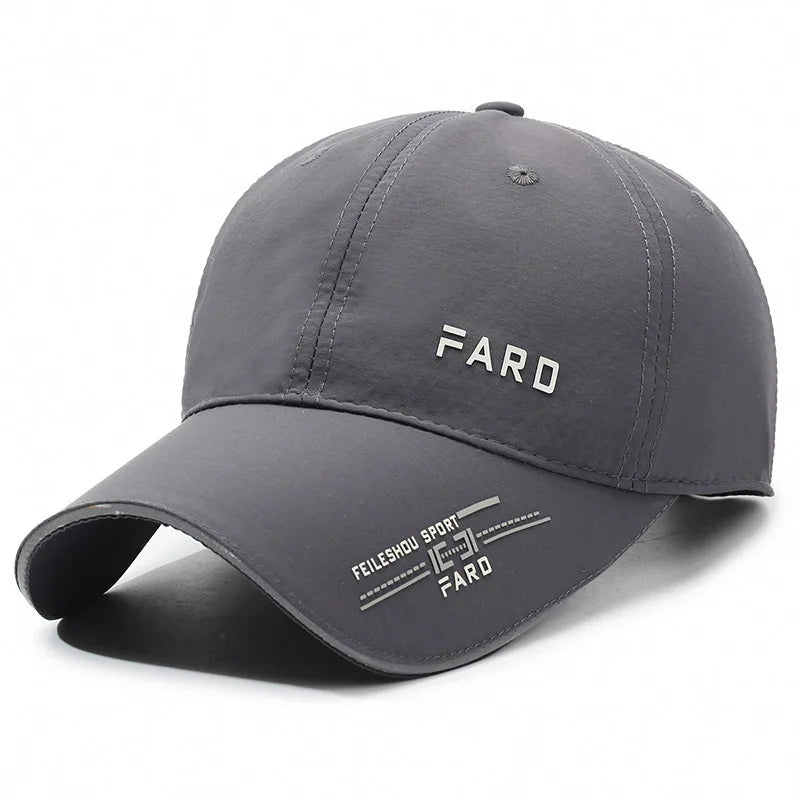 Fashionable Sports Summer Sun Hat Breathable Quick-Dry Baseball Cap