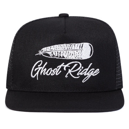 Unisex GHOST RIDGE Letter Embroidery Hip-hop Net Hats Baseball Caps Sunscreen Hat Cap Snapback Caps