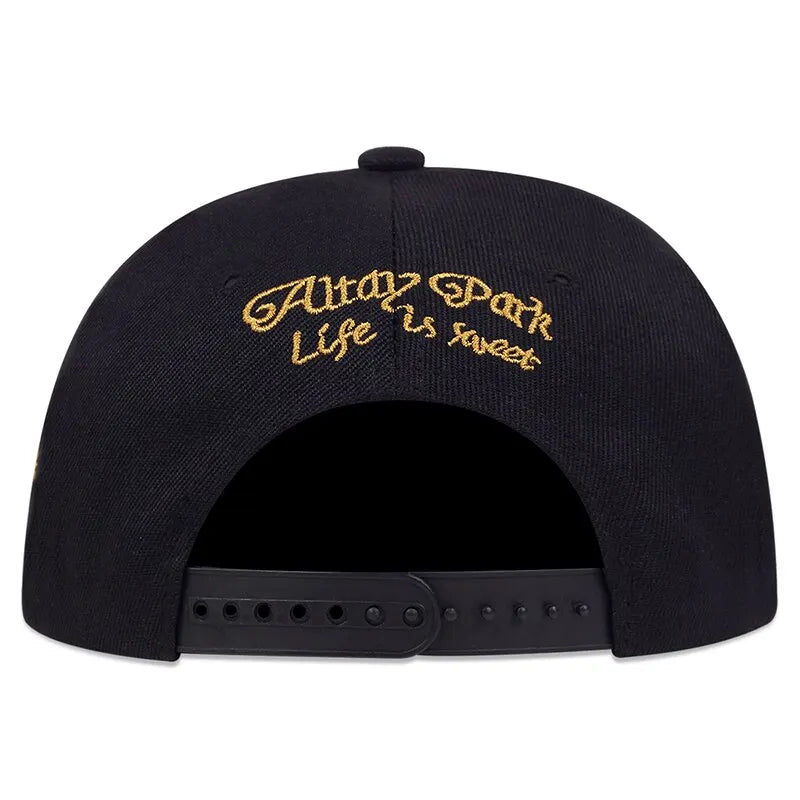 Fashion Men Women Hip Hop Baseball Cap Crown Embroidery Snapback Caps