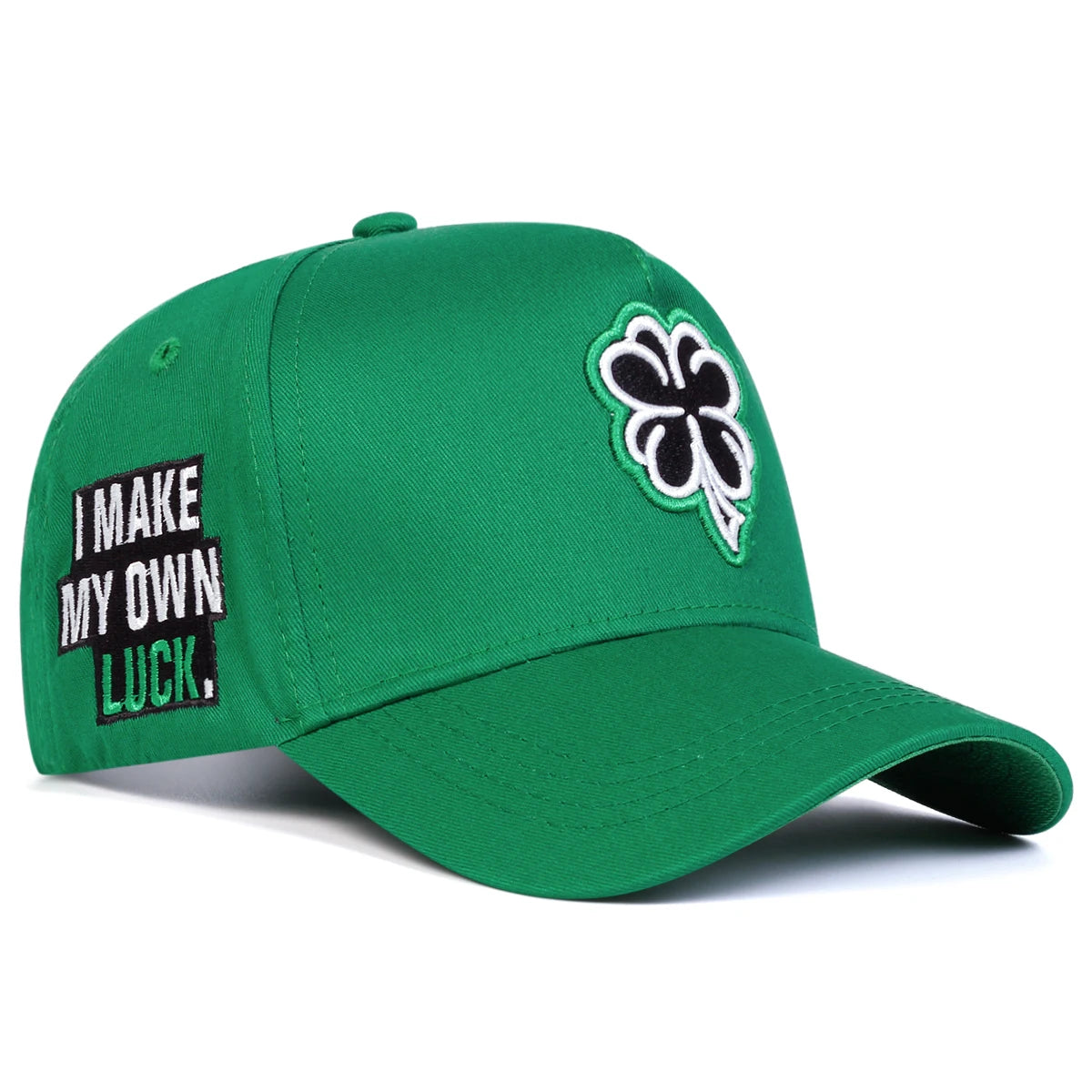 Unisex Clover Embroidery Baseball Net Caps Spring Summer