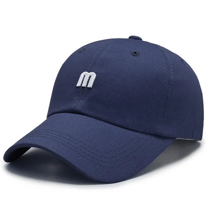 Women's Hats Baseball Caps Korean Plain Letters Polyester Cotton Embroidery