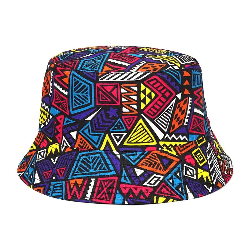 Summer Sun Hat Reversible Yellow Duck Bucket Hat