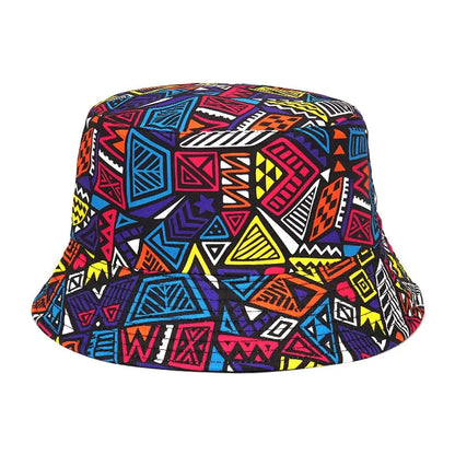 Summer Sun Hat Reversible Yellow Duck Bucket Hat