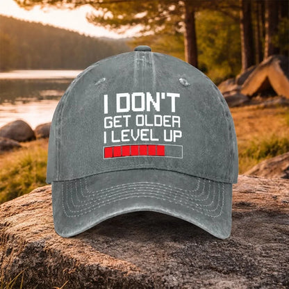 Gamer Level Up Birthday Baseball Cap
