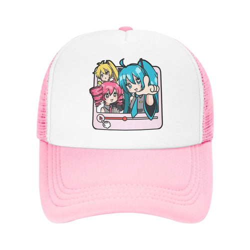 Triple Baka Kasane Teto Akita Neru VOCALOID Playlist Song Baseball Caps