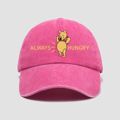 Pooh Bear Casual Hat Cute Anime Figure Winnie Baseball Caps