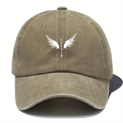 Classic Feathered Totem Print Baseball Cap
