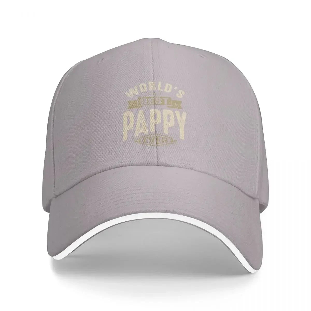 Mens Best Pappy Ever Funny Dad Grandpa Baseball Cap