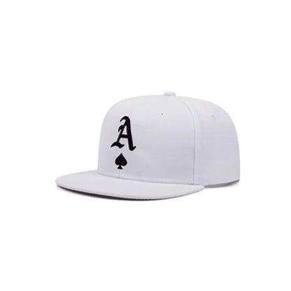 Unisex A Letter Label Embroidery Snapback Baseball Caps