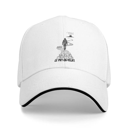 Camino De Santiago De Compostela Pilgrim Sandwich Hats Adult Baseball Cap