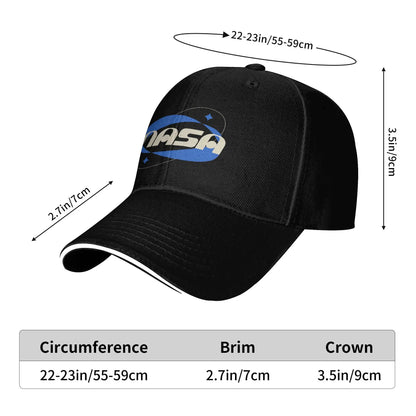 Multicolor White Blue Stars nasa Earth Running Baseball Caps